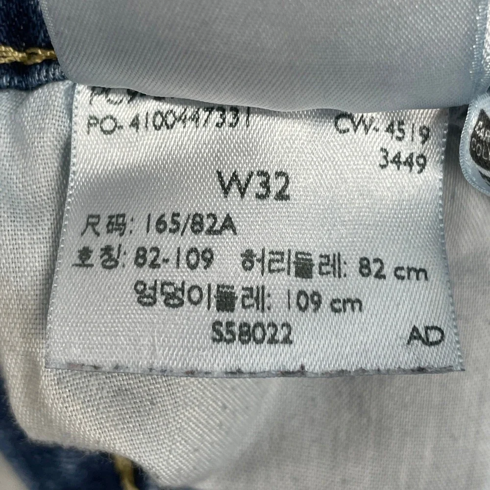 Levis‎ Mid Length Shorts Womens 32 Blue Denim Cuffed Medium Wash